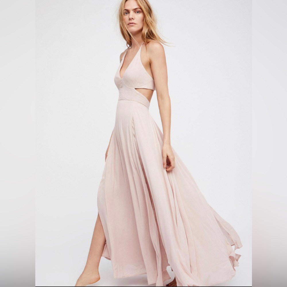 Free People Lille maxi dress size S